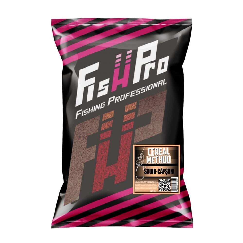 Fish Pro krmítková směs Cereal Method oliheň-jahoda 800g-FHPCM800SC