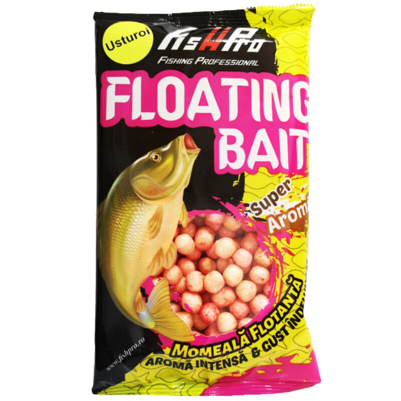 Fish Pro plovoucí nástraha Puffi Floating Bait česnek 4–6mm 15g-FPP46U