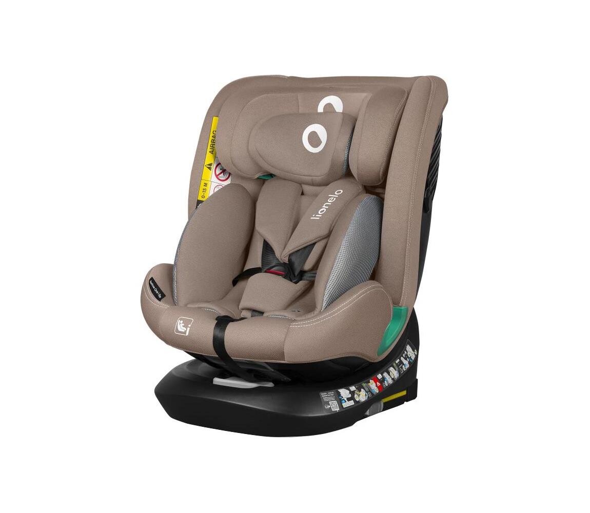 Lionelo Lionelo - Autosedačka se základ. otočná BASTIAAN ONE i-Size 40-150 cm Beige Sand