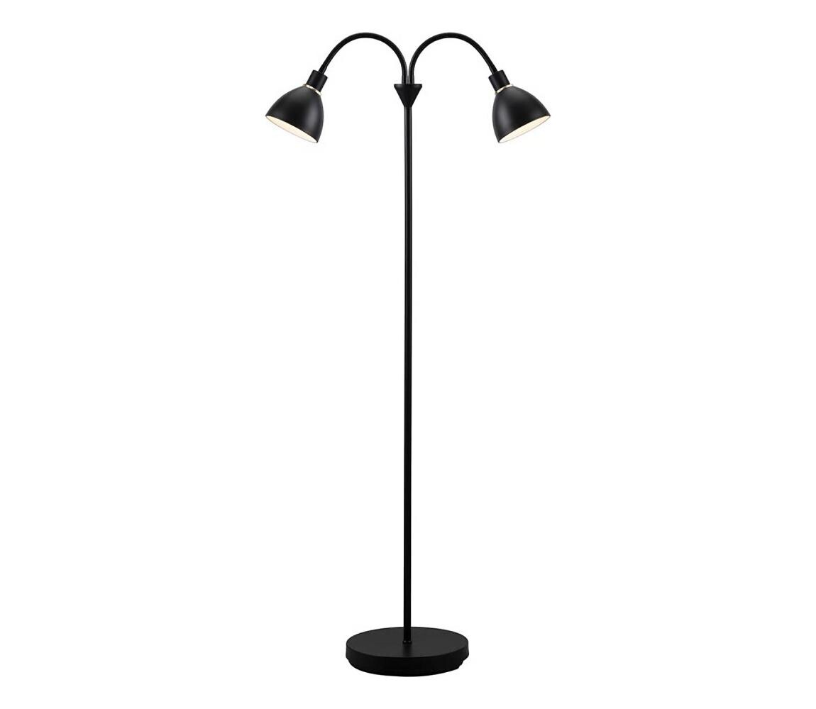 Nordlux Nordlux - Stojací lampa RAY 2xE14/25W/230V černá