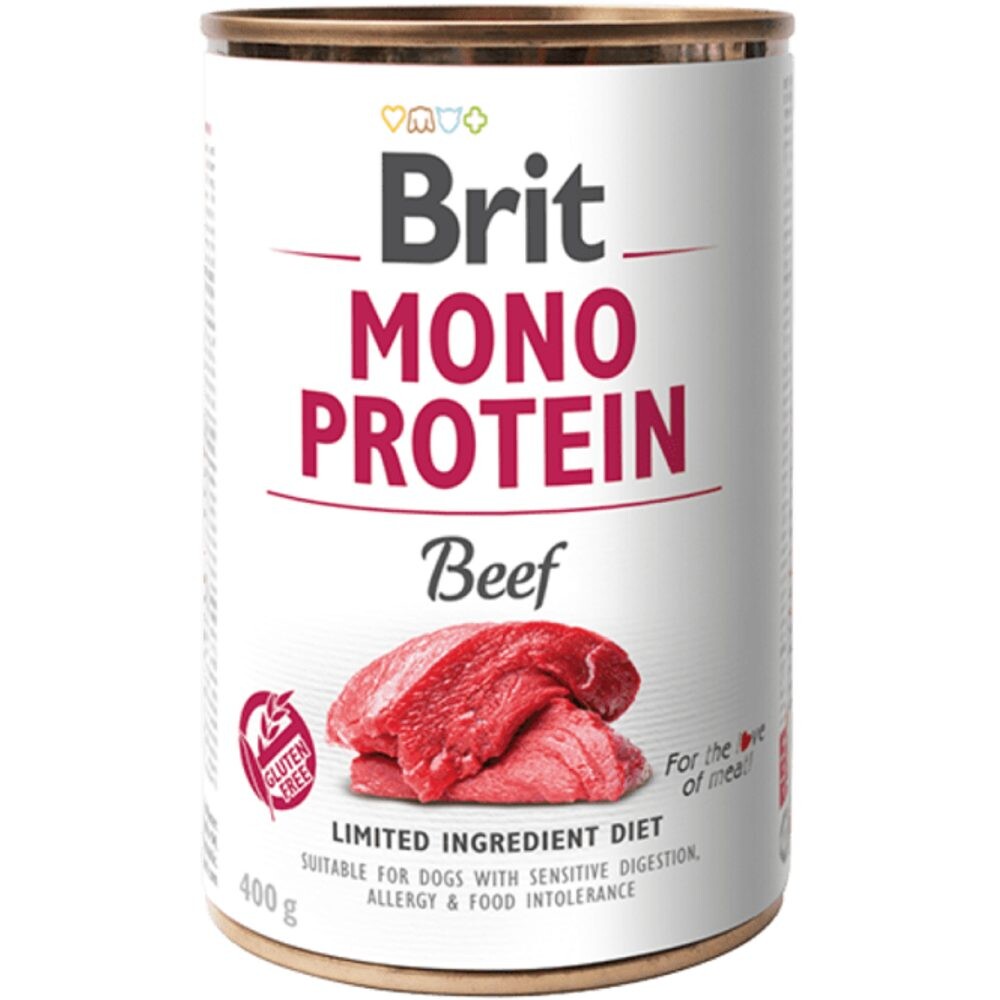 Brit konzerva Mono Protein Beef 400 g | Konzerva pro psy