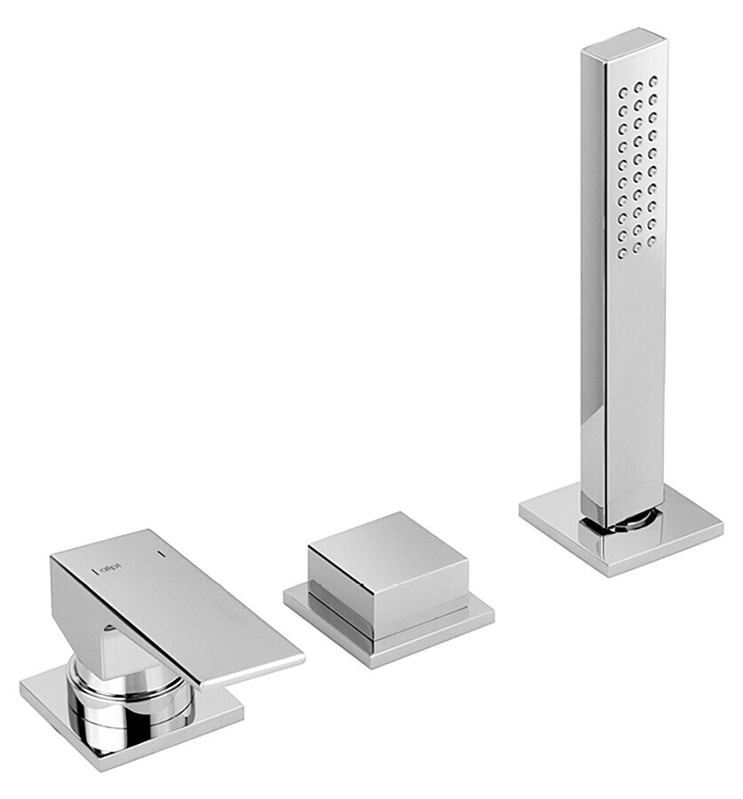 Sapho DIMY tříprvková baterie na okraj vany, chrom