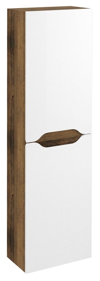 Sapho WAVE skříňka vysoká 40x140x20cm, levá/pravá, bílá/dub collingwood