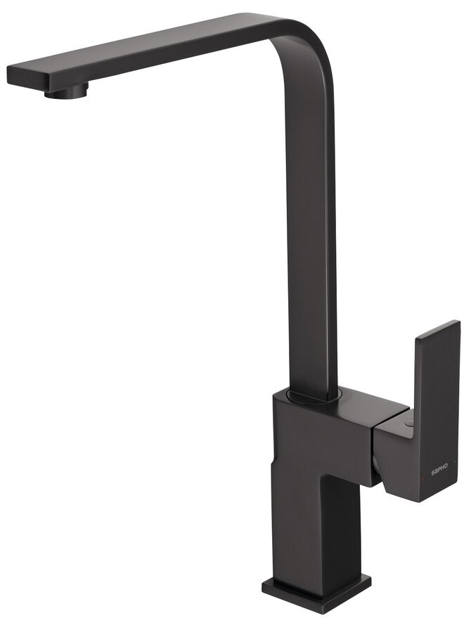 Sapho FRACTO stojánková dřezová baterie, gun metal