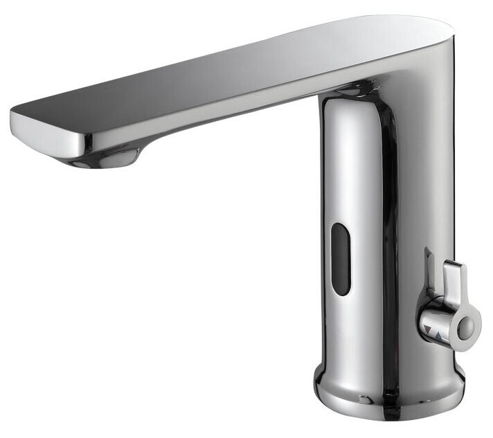 Bruckner Senzorová stojánková baterie s regulací teploty, 6V DC (4xAA), chrom