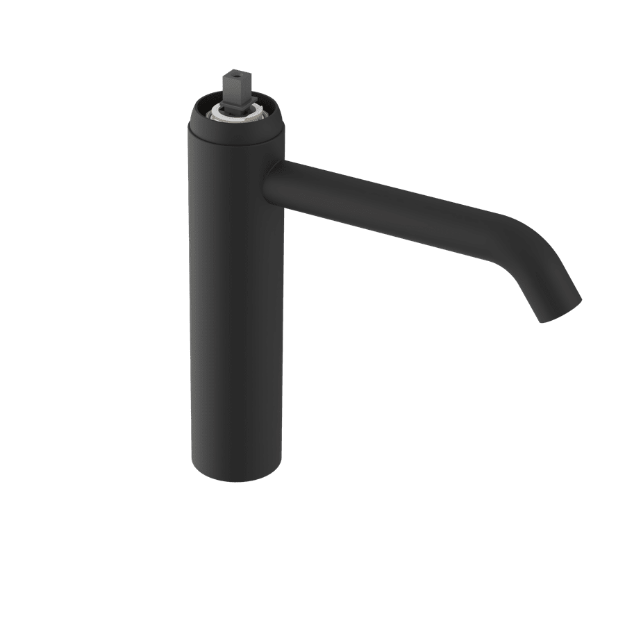 Sapho ULTRAMIX tělo stojánkové umyvadlové baterie střední, černá mat