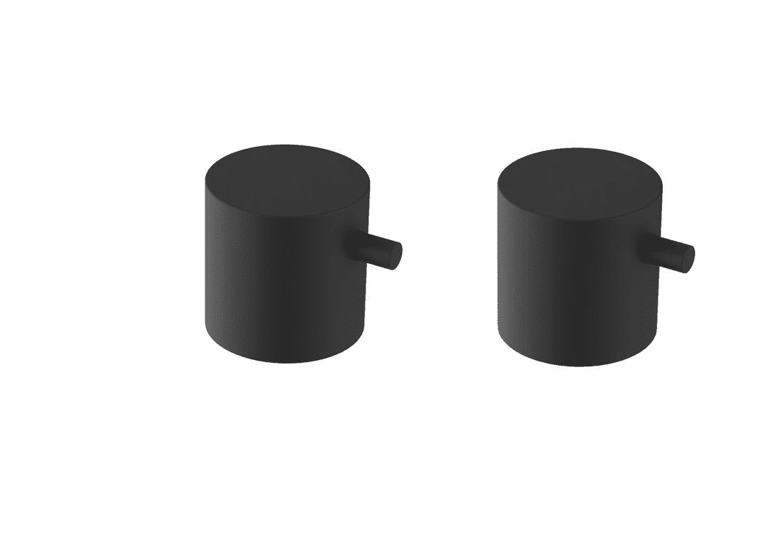 Sapho ULTRAMIX ovládací páka, pár, černá mat