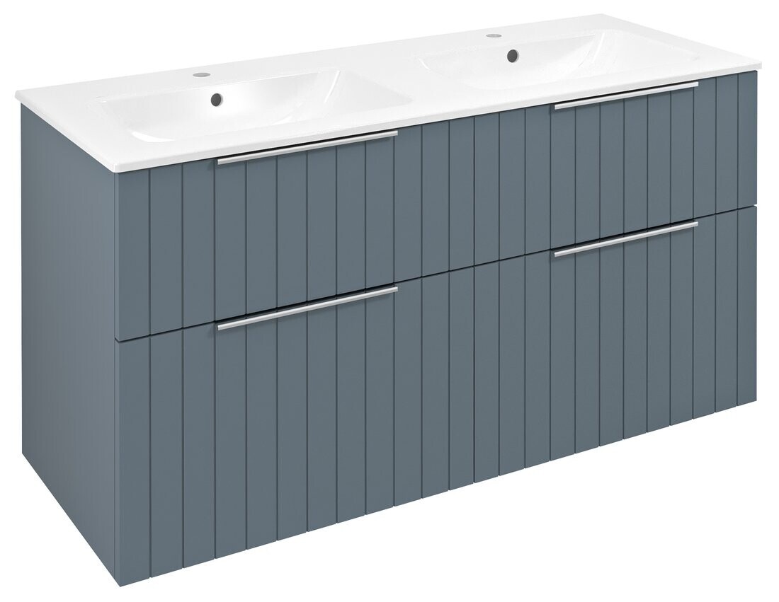 Sapho CIRASA umyvadlová skříňka s dvojumyvadlem 121x66x46cm, siena strip