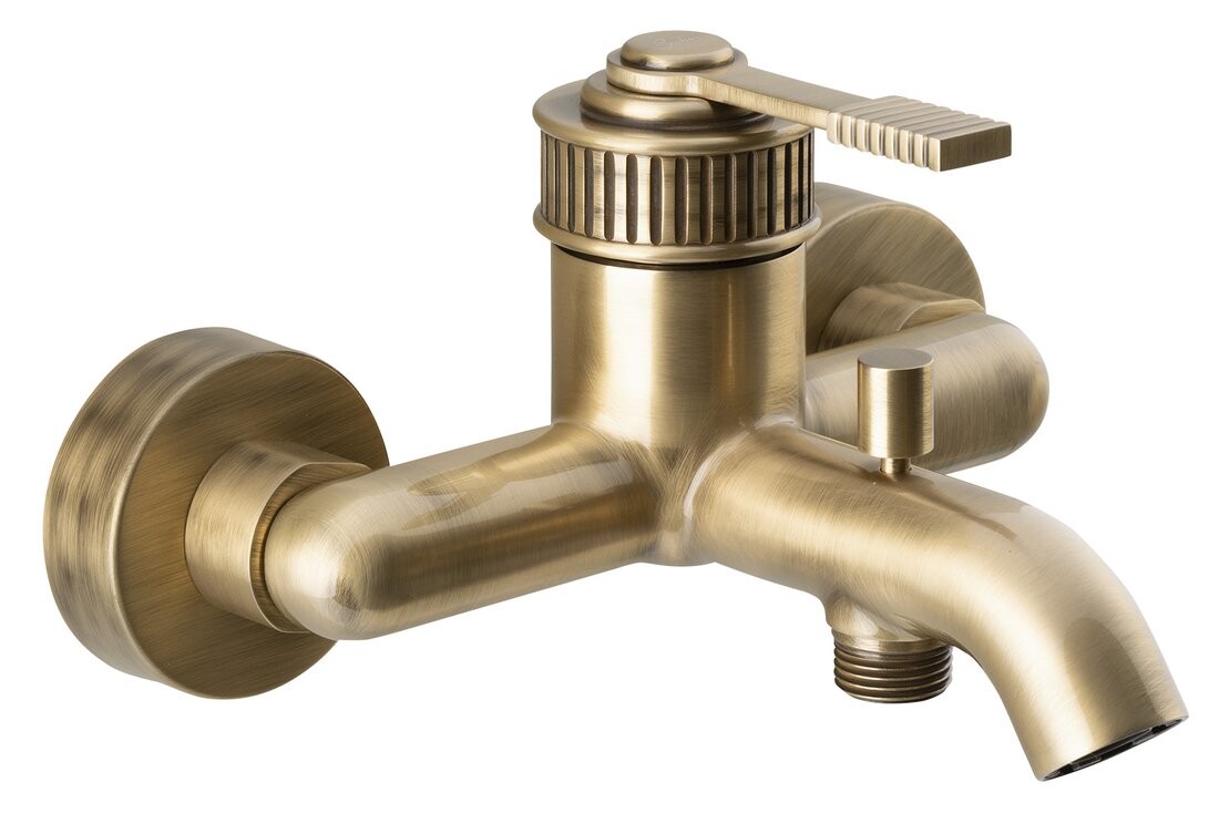 Sapho VERSI nástěnná vanová baterie, bronz