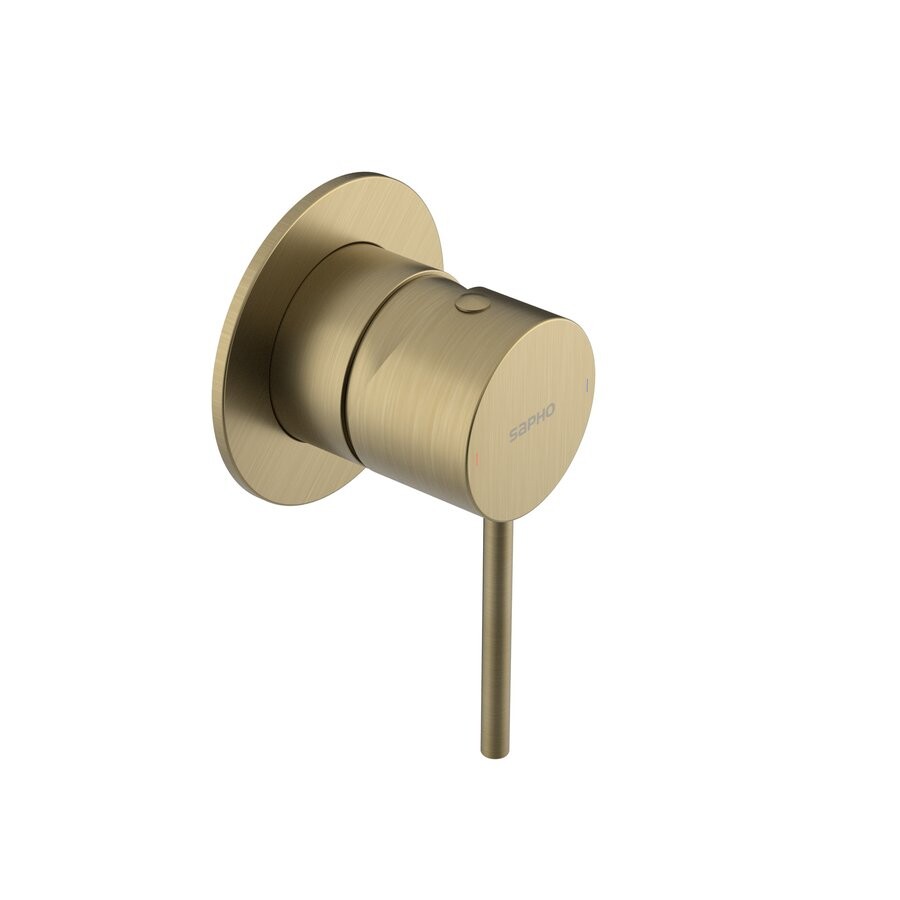Sapho ULTRAMIX podomítková sprchová baterie, 1 výstup, zlato mat