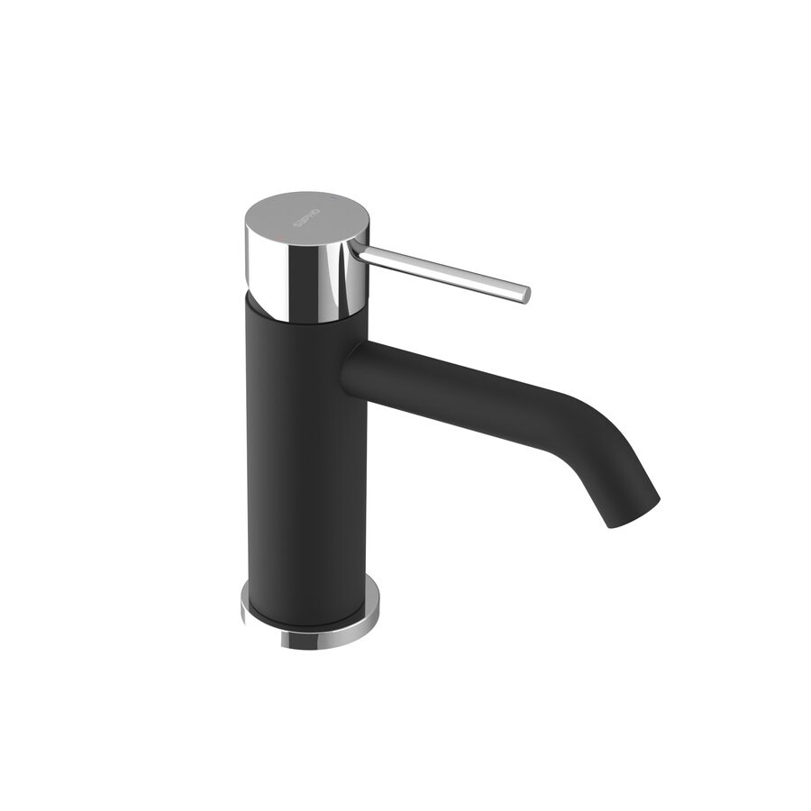 Sapho ULTRAMIX stojánková umyvadlová baterie, černá mat/chrom