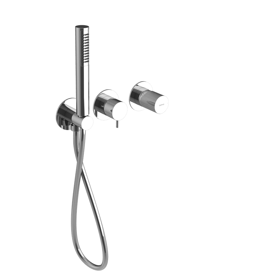 Sapho ULTRATAP podomítková sprchová/vanová baterie s ruční sprchou, 2 výstupy, chrom