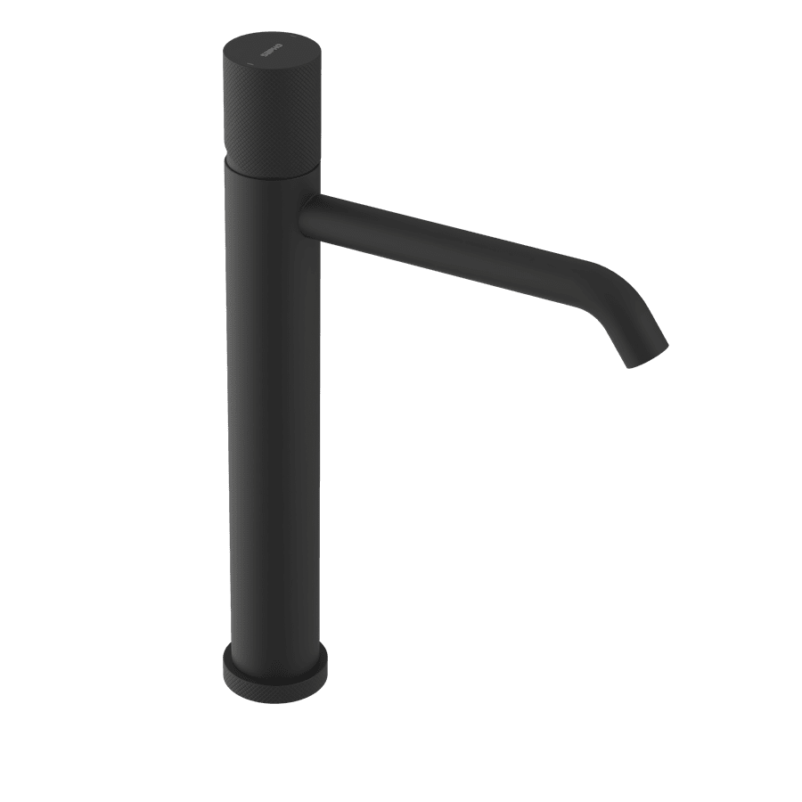 Sapho ULTRATAP stojánková umyvadlová baterie vysoká, prodloužená hubice, černá mat
