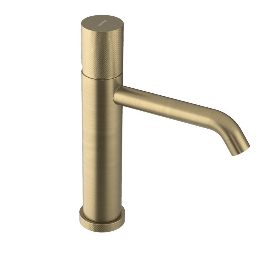 Sapho ULTRATAP stojánková umyvadlová baterie střední, zlato mat