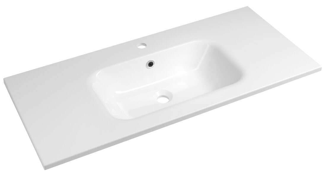 Sapho SIDRA umyvadlo, litý mramor, 101x46cm, bílá