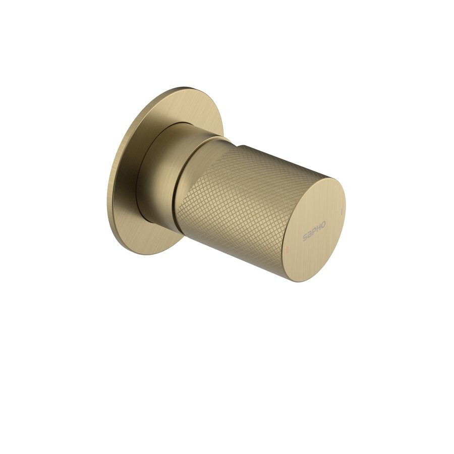 Sapho ULTRATAP podomítková sprchová baterie, 1 výstup, zlato mat