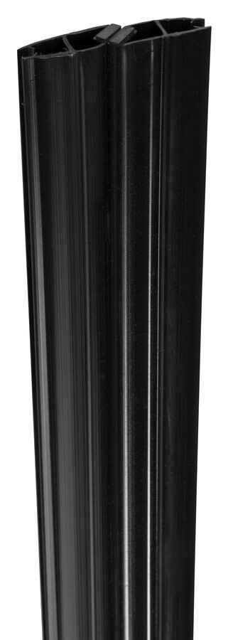 Polysan Set magnetických těsnění 45°pro sklo 6/6mm, 2000mm, černá