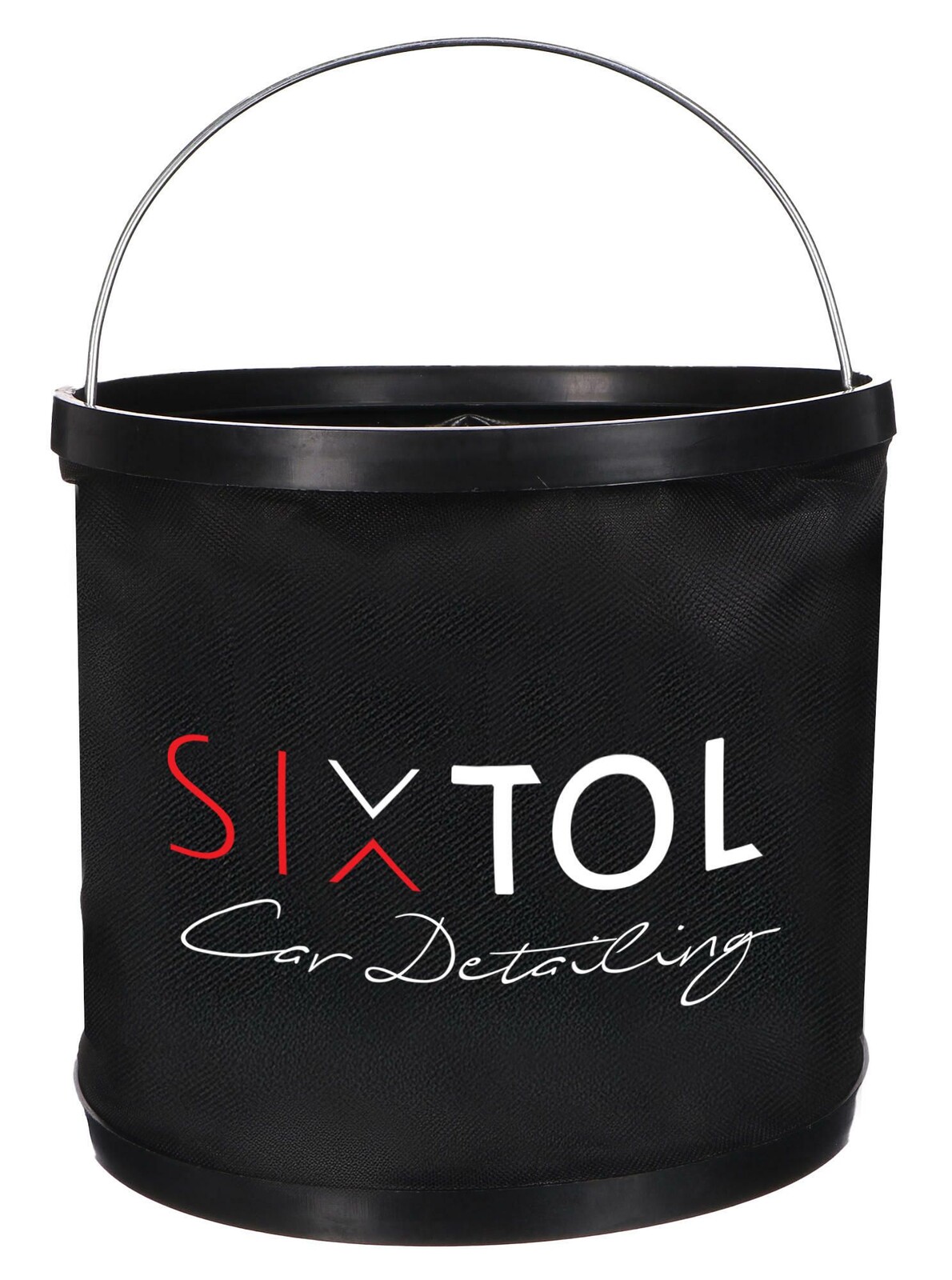 Skládací kbelík na vodu pro mytí auta CAR DETAILING BUCKET 1, 9 l - BEZ OBALU SIXTOL