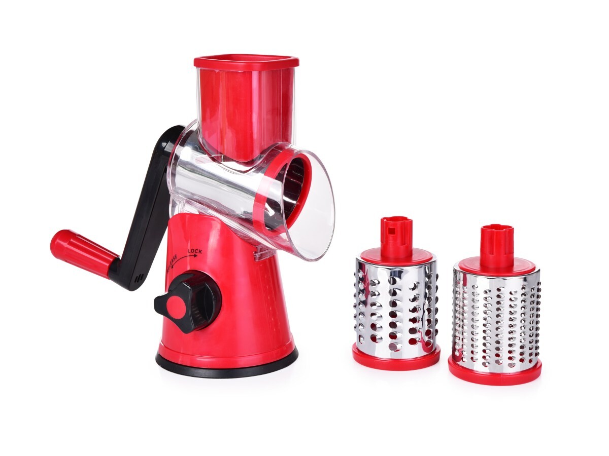 GOLEM multifunkční struhadlo a kráječ 3v1 | S výměnnými nástavci a vakuovou přísavkou