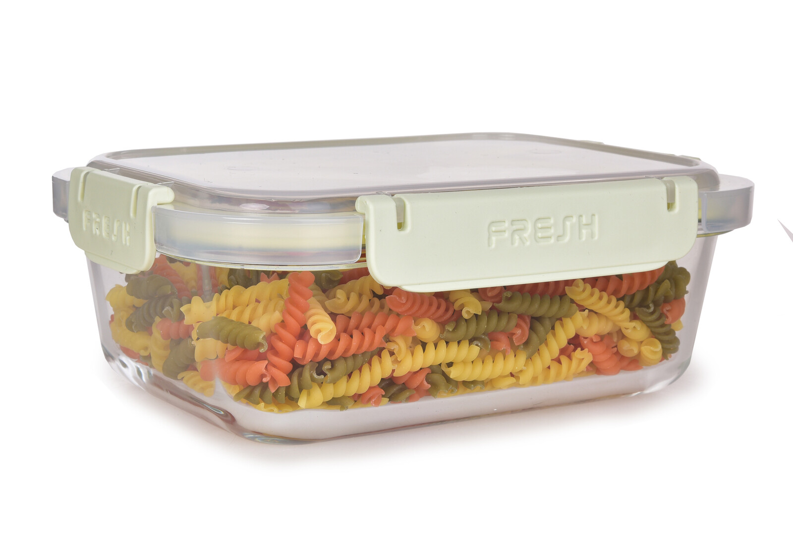 CVAK&CVAK | Skleněná dóza na potraviny 1000 ml zelinkavá