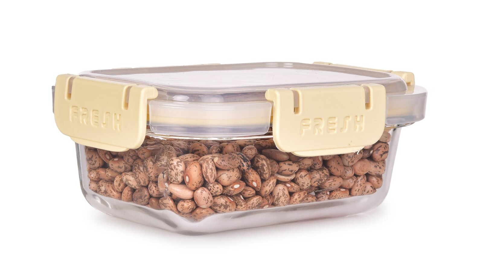 CVAK&CVAK | Skleněná krabička na jídlo 350 ml žloutková