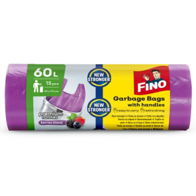 Fino pytle na odpad s uchy, 60 L