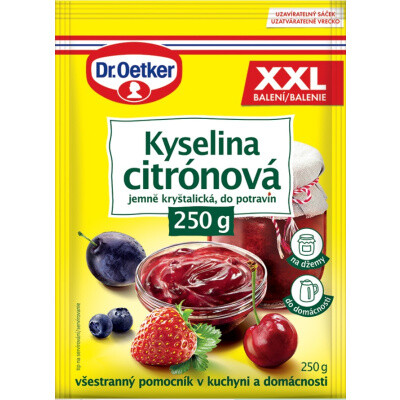 Dr. Oetker kyselina citrónová XXL 250 g