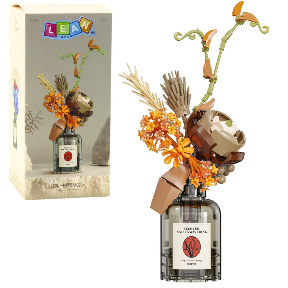 mamido Stavebnice podzimní kytice v lahvi 362 dílů