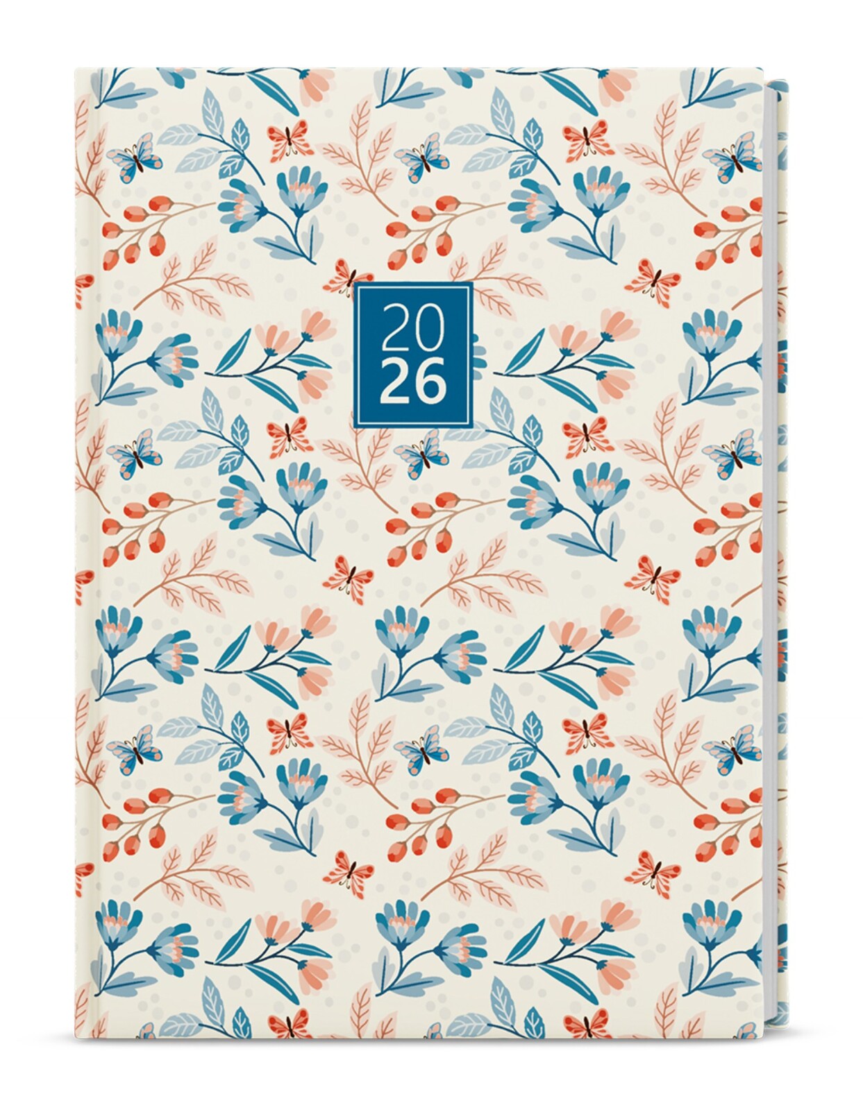 Denní diář 2026 Lamino - A5, Motýli