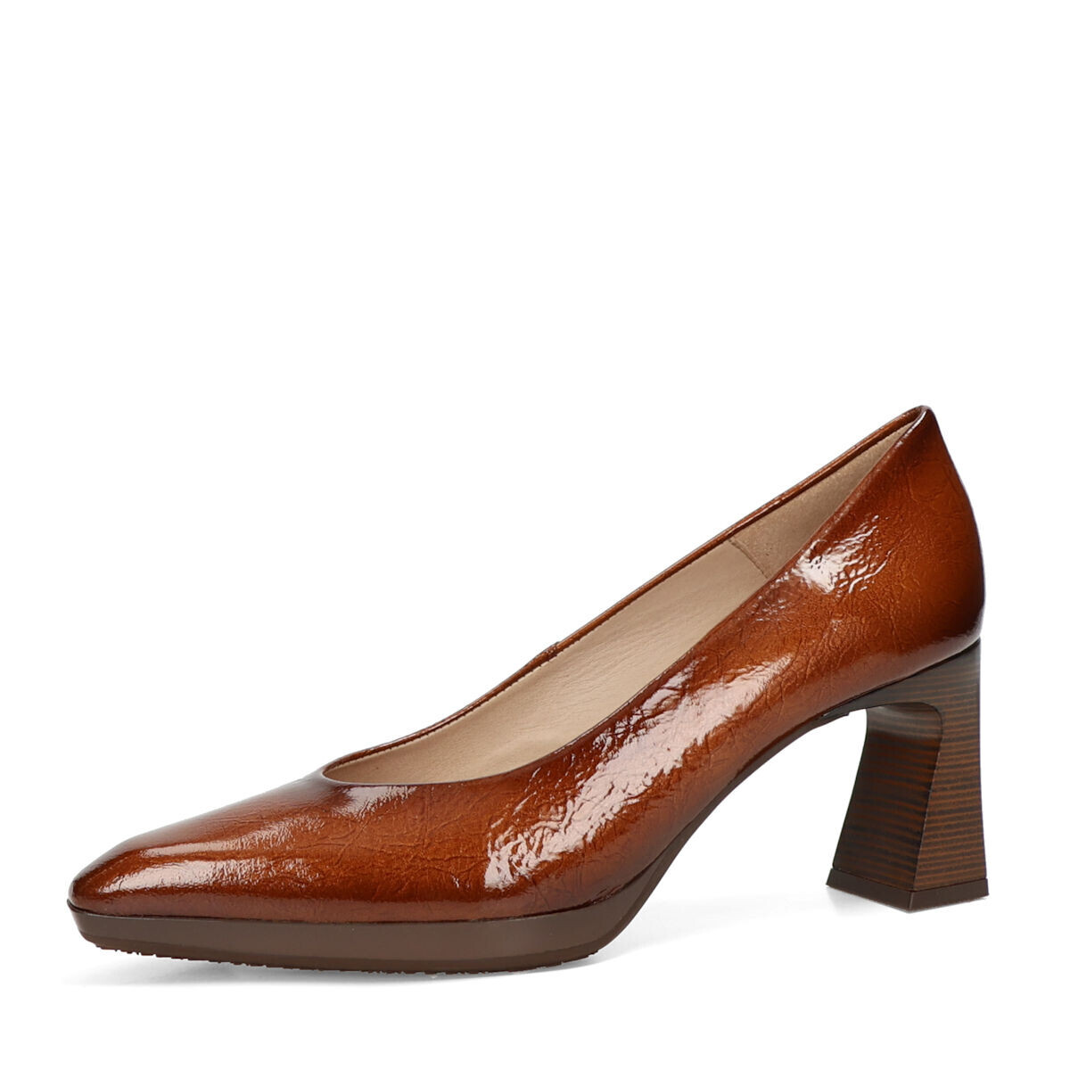 Hispanitas dámské kožené lodičky - hnědé - 36