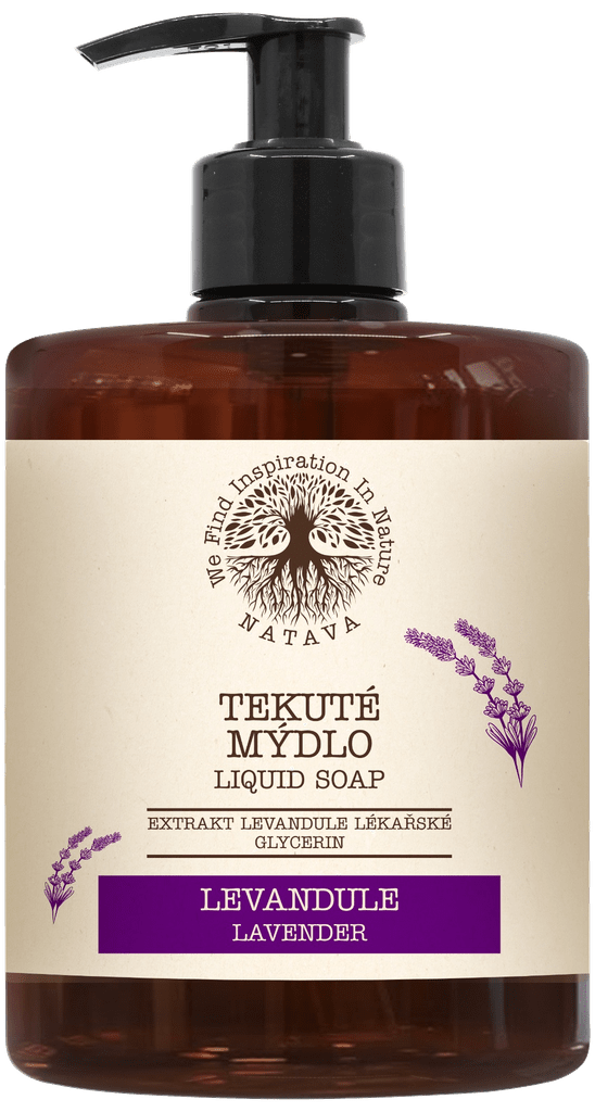 NATAVA Tekuté mýdlo Levandule 500 ml