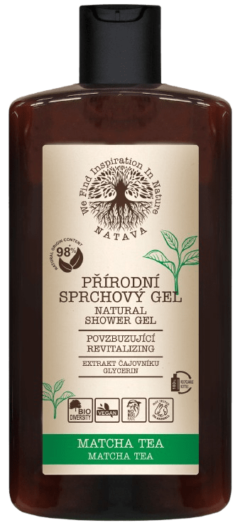 NATAVA sprchový gel Matcha Tea 250 ml