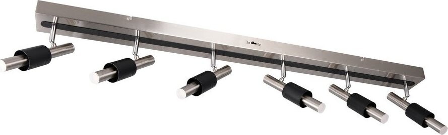 Černé/ve stříbrné barvě LED bodové svítidlo 20,5x120 cm Ikaris – Trio Select