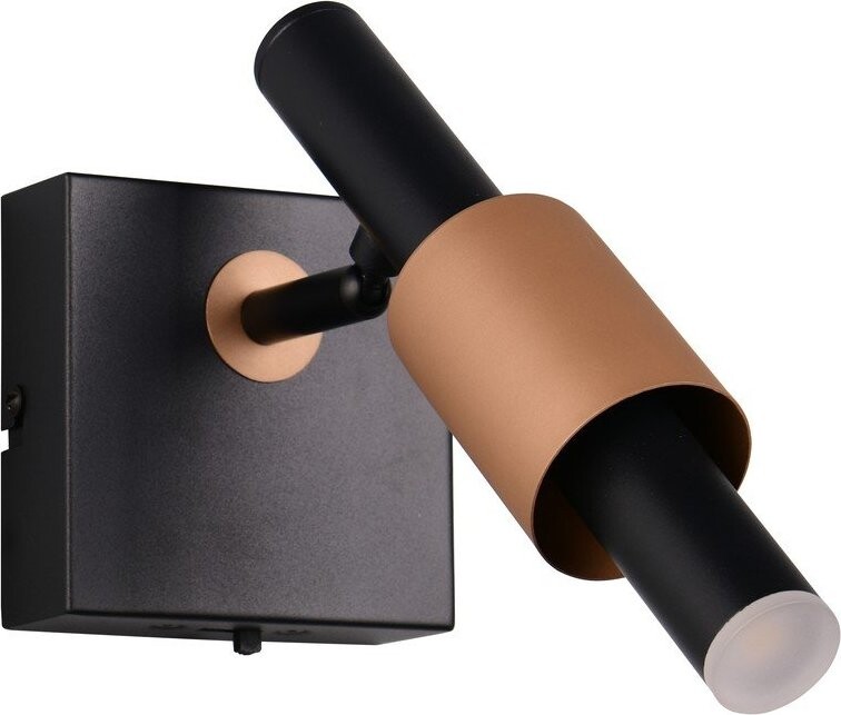 Černé/v bronzové barvě LED bodové svítidlo 20,5x10 cm Ikaris – Trio Select