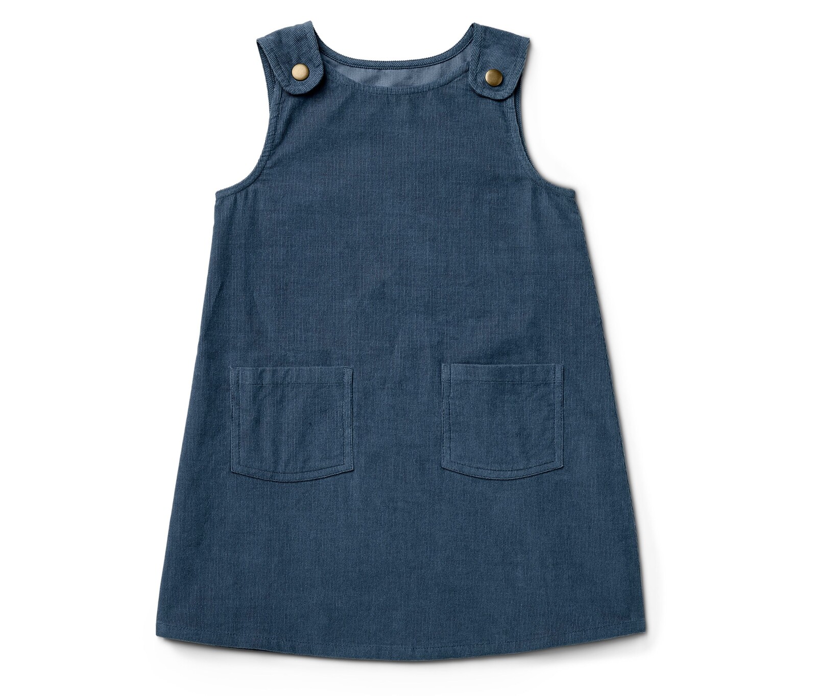 Tchibo - Dívčí šaty s laclem - pro dívky - vel. 86/92 - barva: modrá