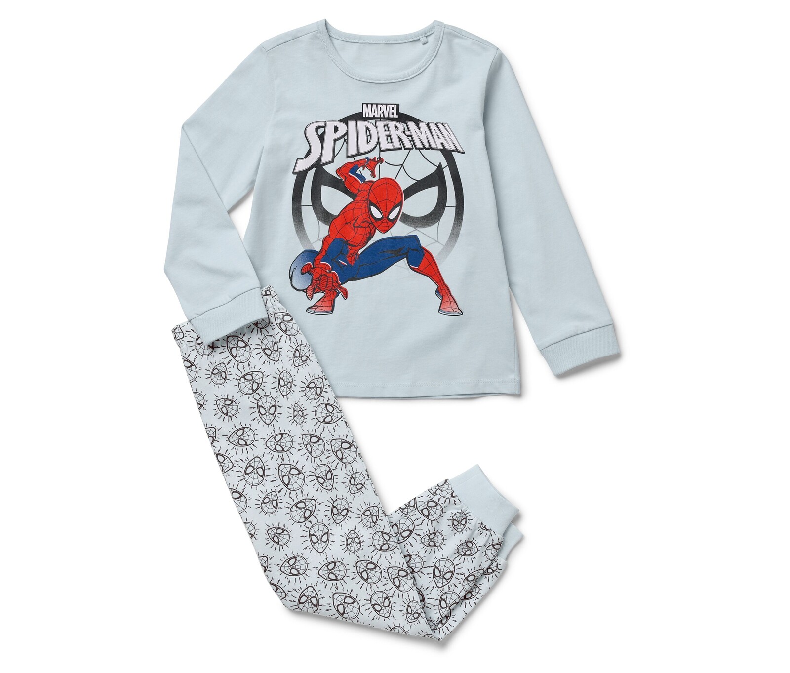 Tchibo - Dětská pyžamová souprava »Spiderman« - pro kluky - vel. 86/92 - barva: modrá/s potiskem