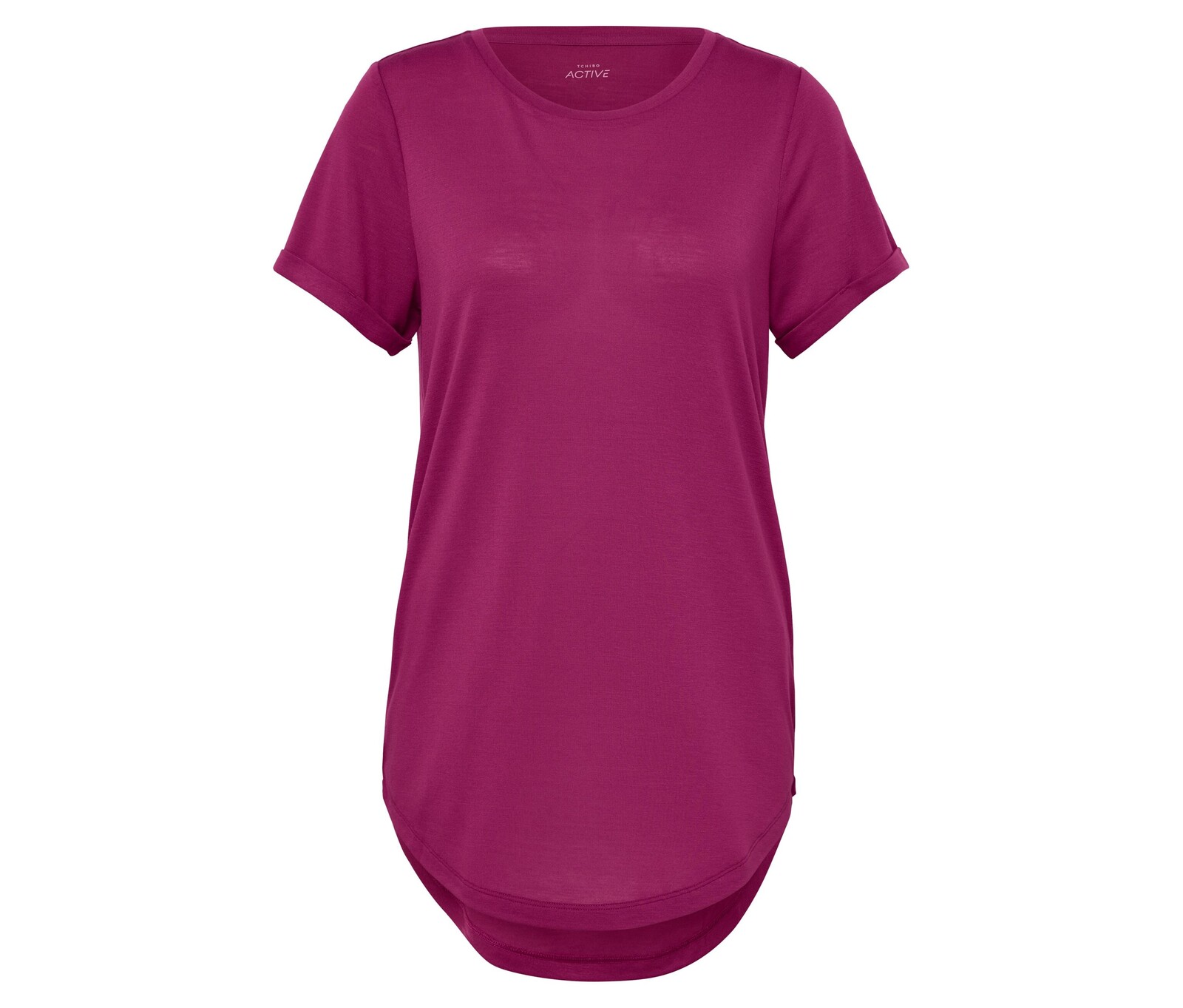 Tchibo - Dlouhé tričko - pro ženy - vel. XXL 52/54 - barva: červená