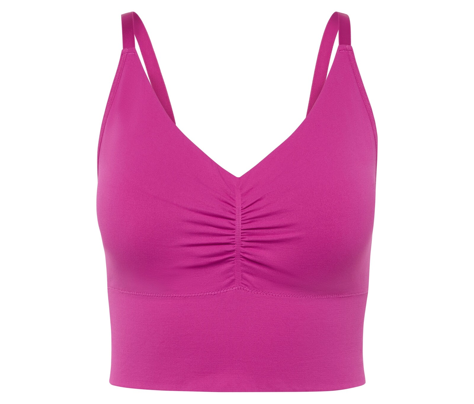 Tchibo - Bezešvá sportovní podprsenka - pro ženy - vel. XL 48/50 - barva: růžová