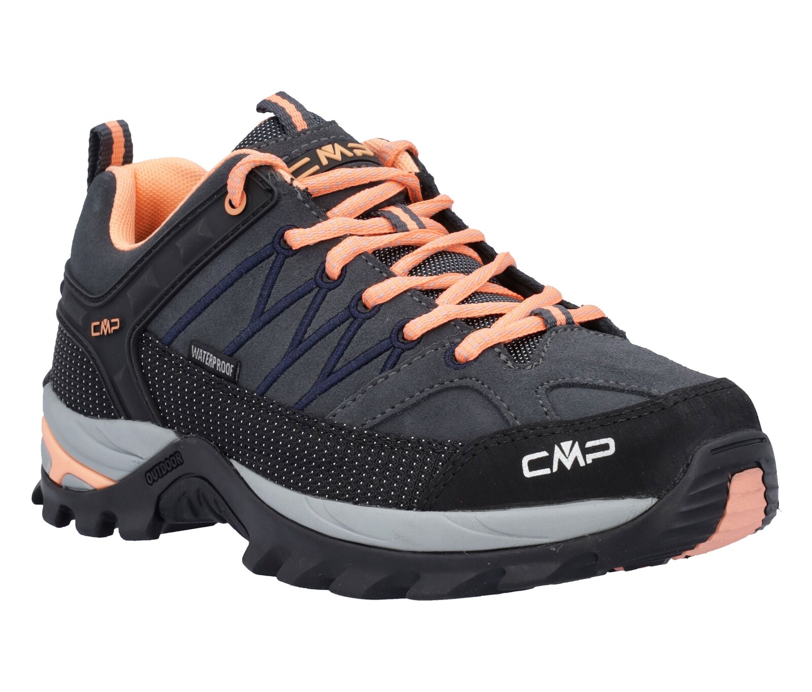 Tchibo - Dámské boty CMP Rigel se semišem - pro ženy - vel. 42 - barva: černá