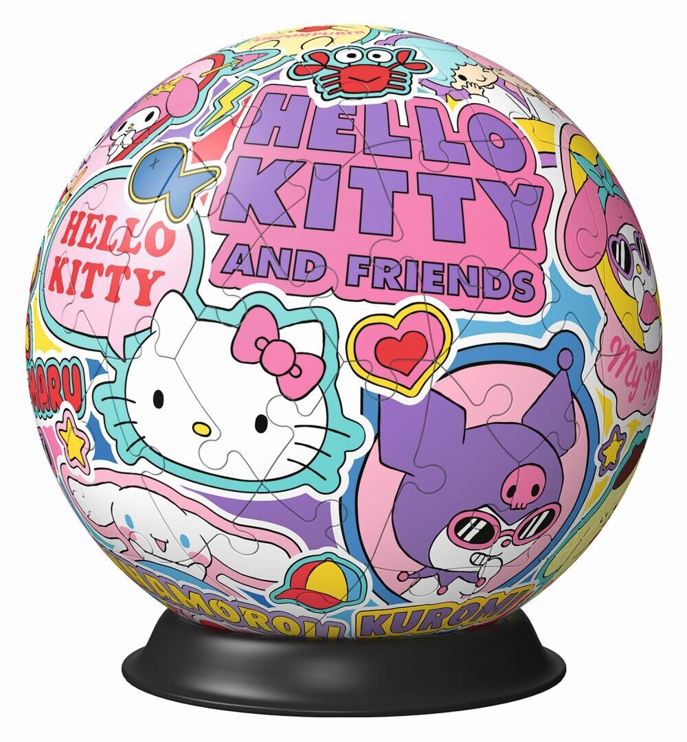 Ravensburger Hello Kitty 3D Puzzle-Ball 73 dílků