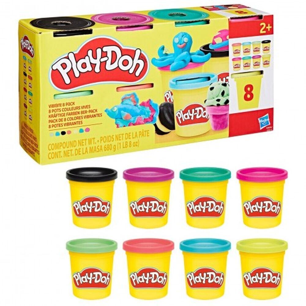Play-Doh 8ks kelímků V2, 2 druhy