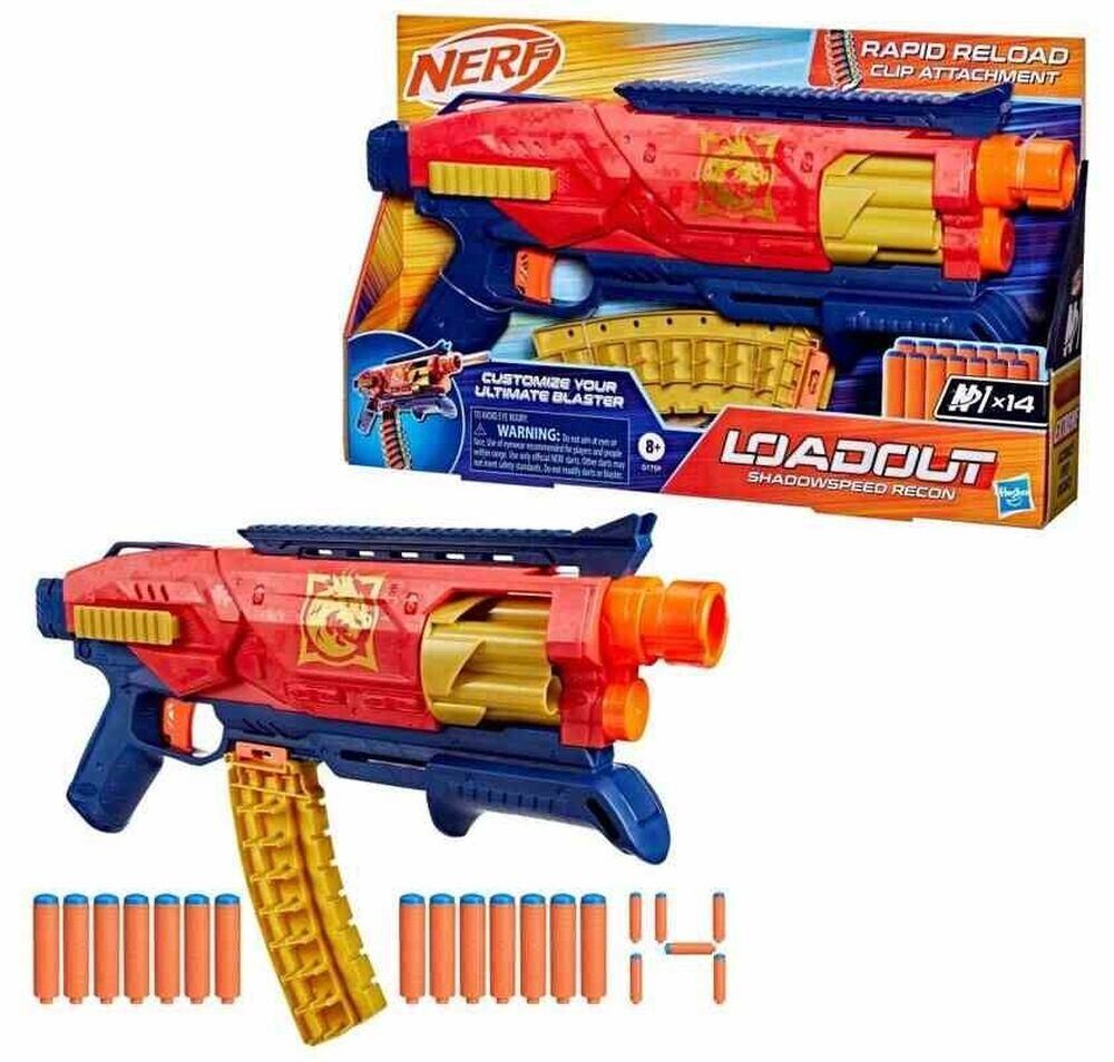 Hasbro NERF Loadout Shadowspeed Recon