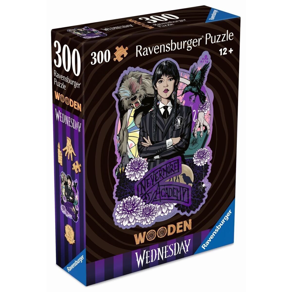 Ravensburger Dřevěné puzzle Wednesday 300 dílků