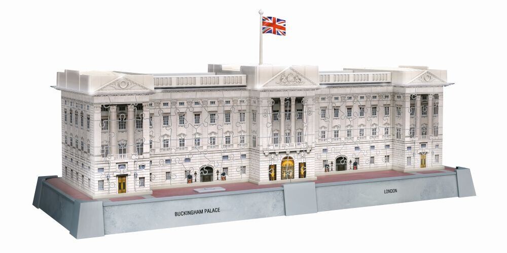 Ravensburger Iconics: Buckinghamský palác (Noční edice) 3D 260 dílků