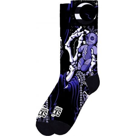 Ponožky American Socks Voodoo - Černá - L/Xl