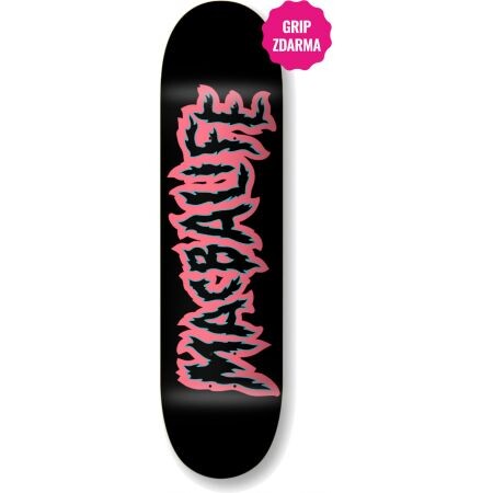 Sk8 Deska Macba Life Hot Logo - Černá - 8.25