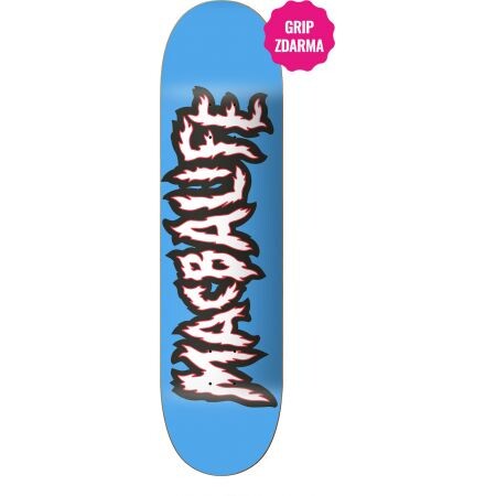 Sk8 Deska Macba Life Hot Logo - Modrá - 7.5