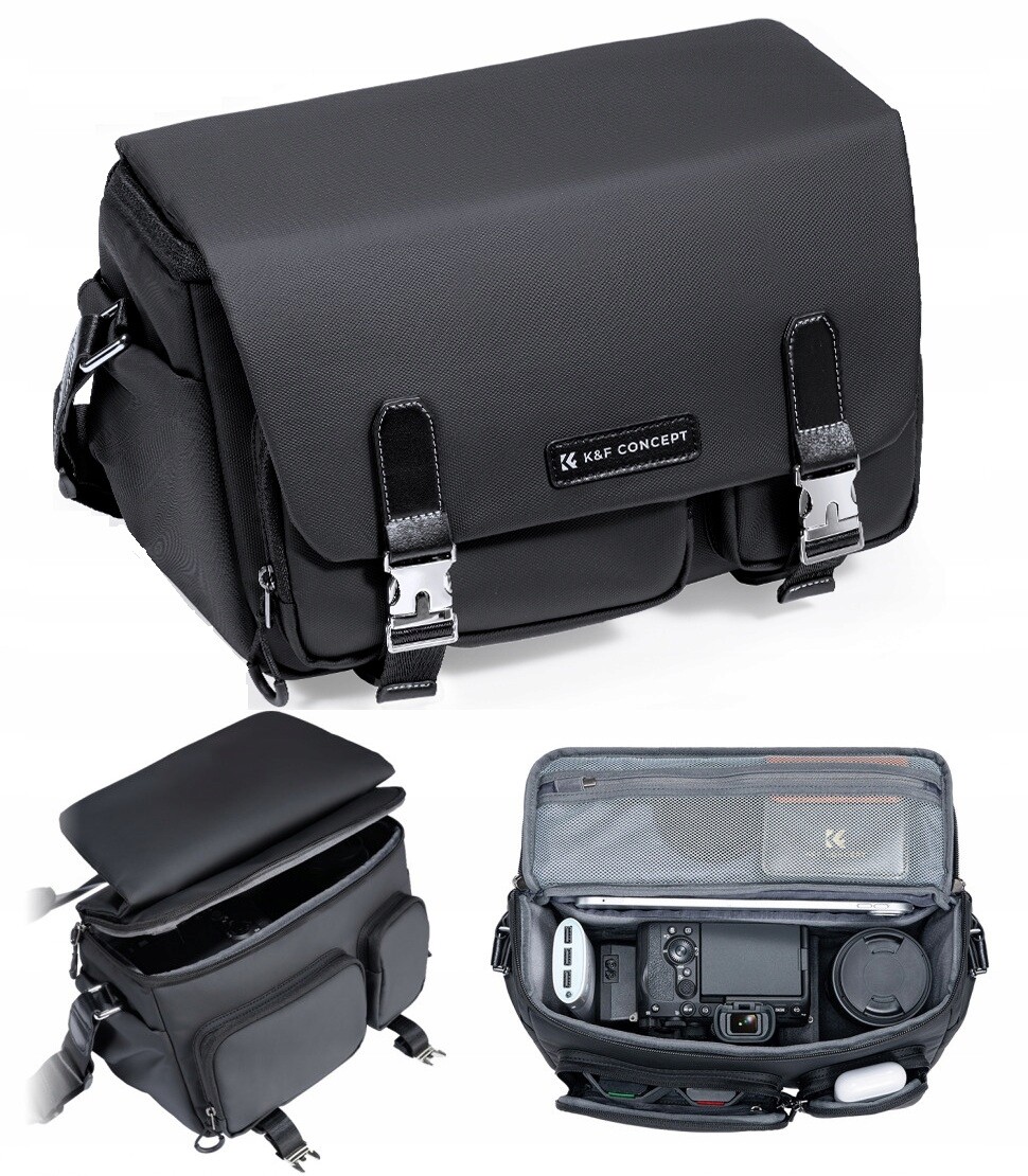 Fotografická taška Kabura 10L Foto Sling Fotoaparát Dslr Dron Kamera Gimbal Kf