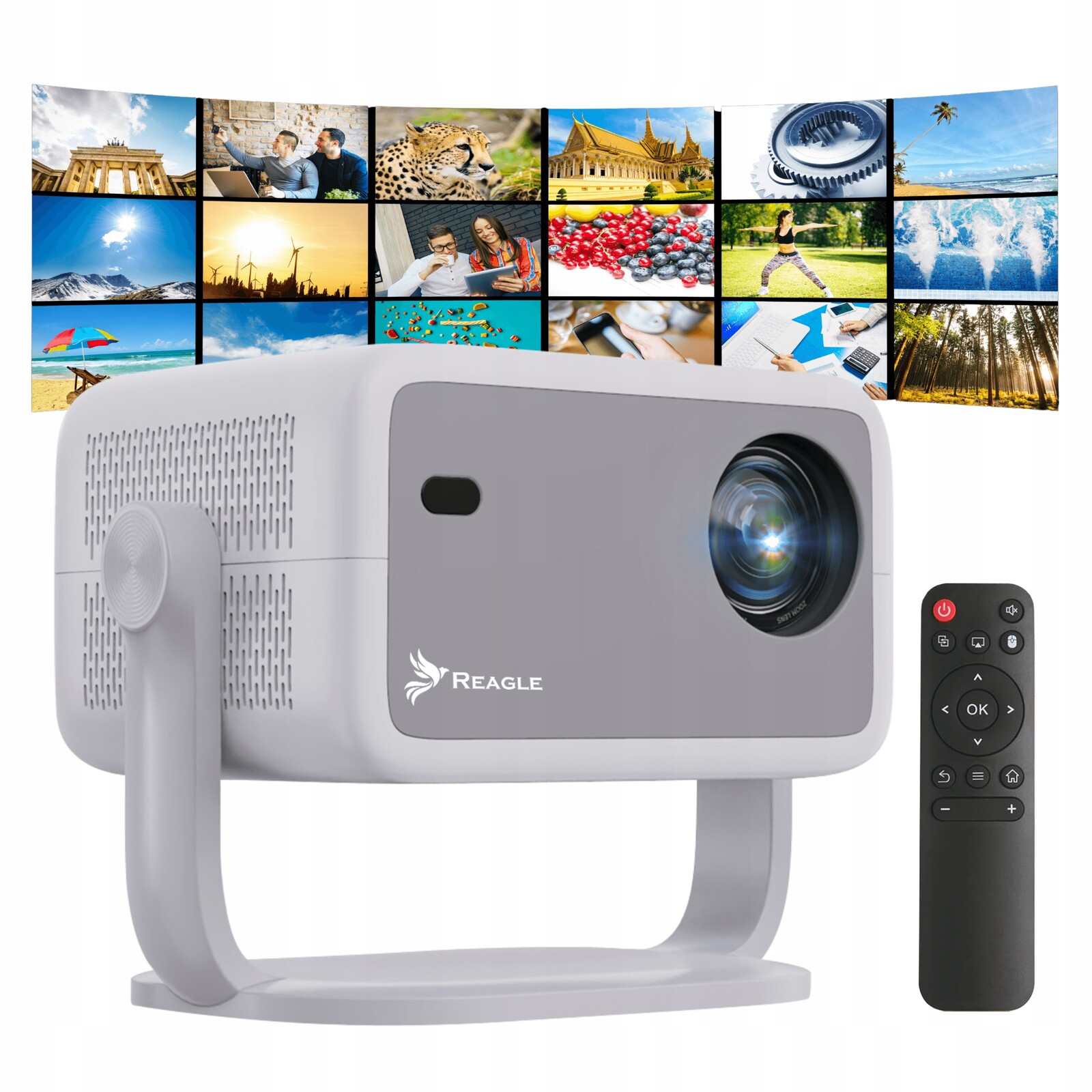 Projektor Přenosný 650 Ansi 80W 4K Full Hd 150