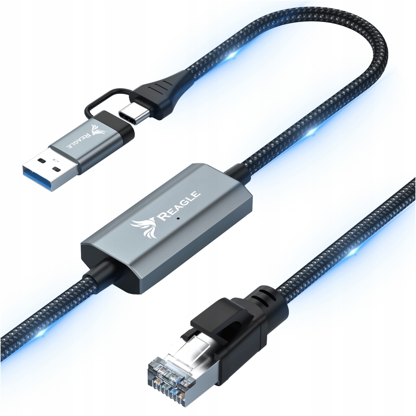 Usb 3.2 Ethernet Adaptér Síťová Karta Lan RJ45 2,5Gb/s 5M